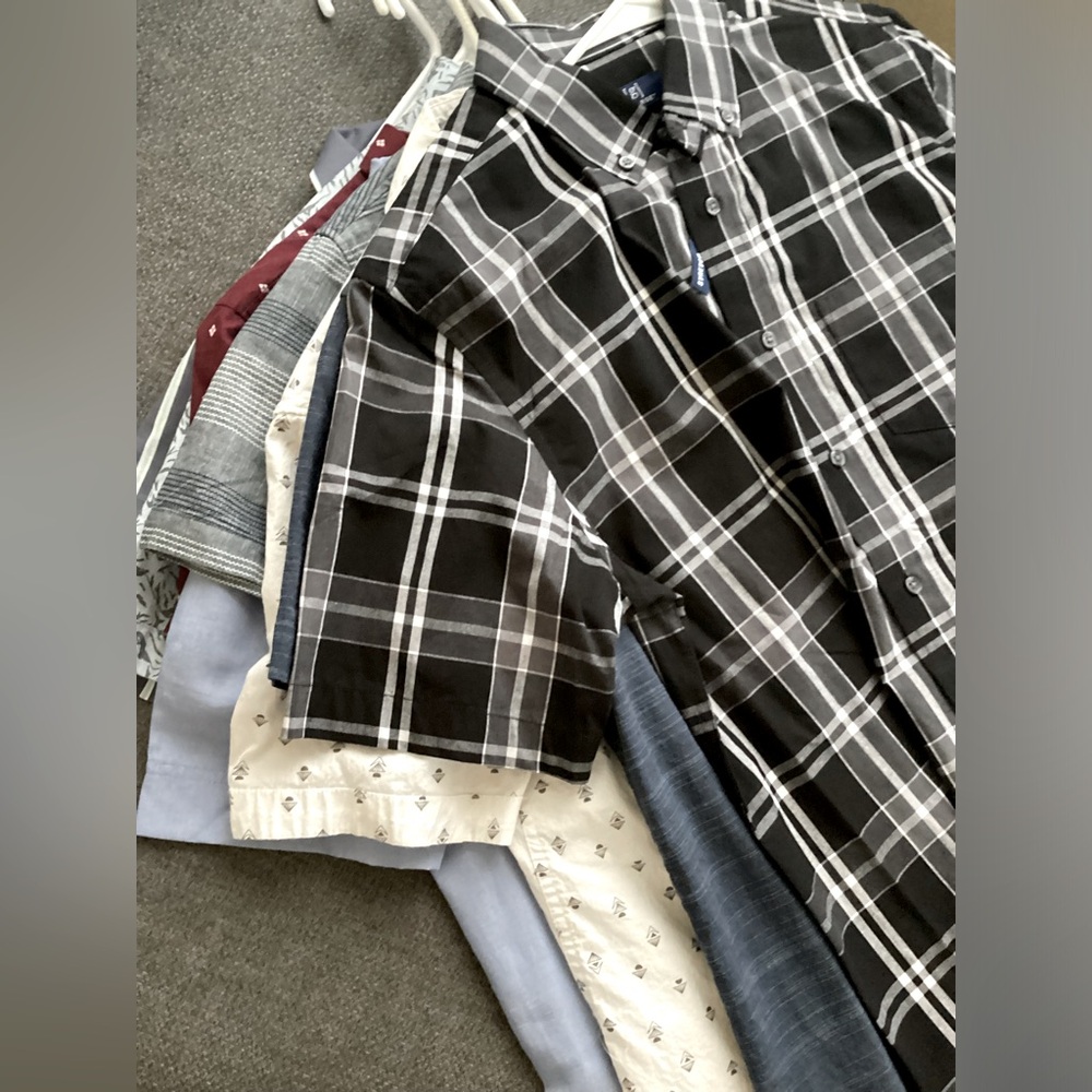 Bundle of 8 Button-up Shirts
